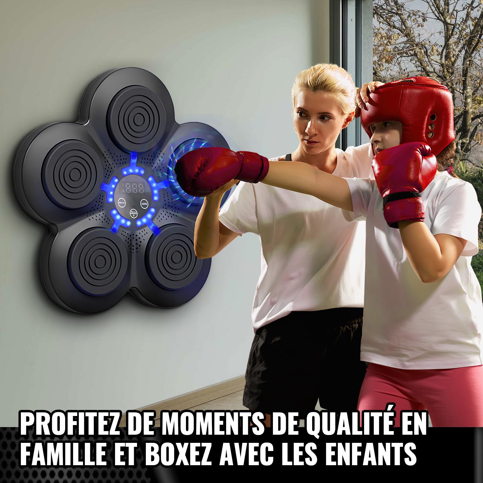 EagerMinds Muziek-boksmachine, 2024, smart bluetooth boksmachine met