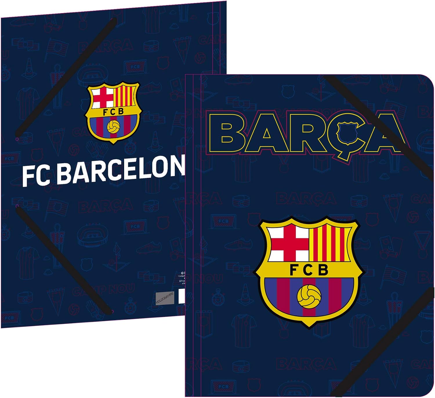 Chemise A4 Officielle FC Barcelone – Collection Blaugrana, Produit 100 % Licencié Barça