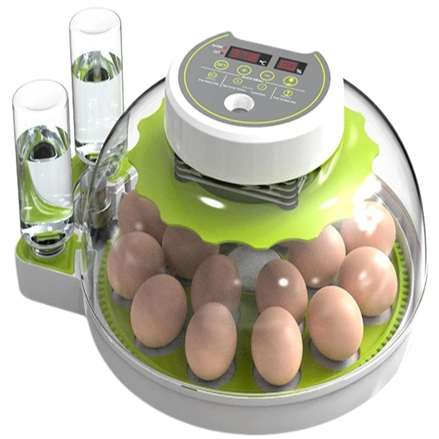 Smart Automatic Egg Incubator with Intelligent Temperature Control and Automatic Turning Egg Tray Energy Efficient Eco-Friendly Easy to Clean Incubators for Hatching Eggs Incubator Chicken Egg
