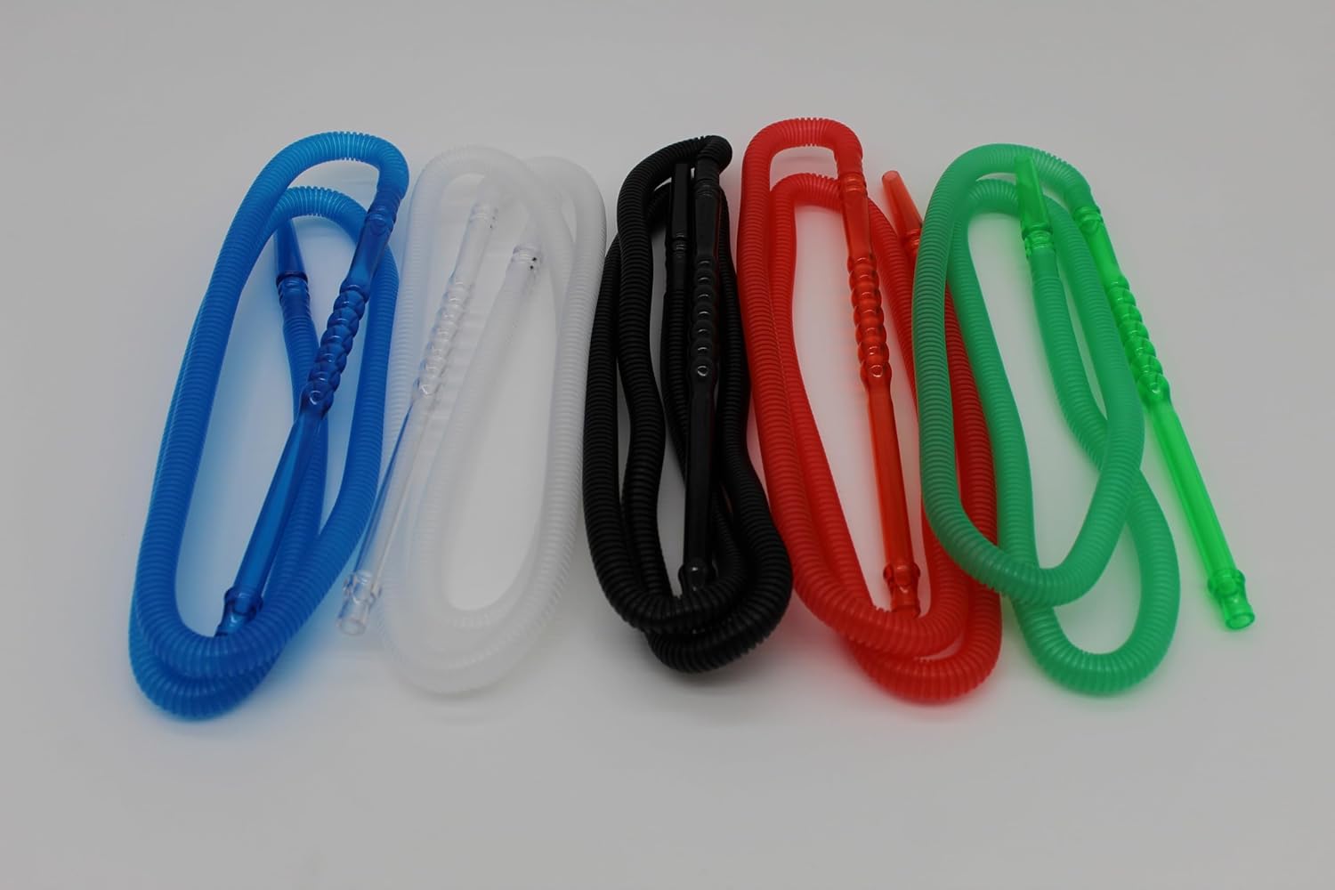 Generic Disposable Hookah Hoses, 100 Count, 5 Colors