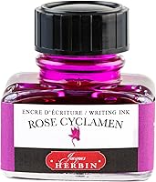 Vista 1 de Tinta para pluma estilográfica Herbin - Botella de 30 ml - Rosa Ciclamen