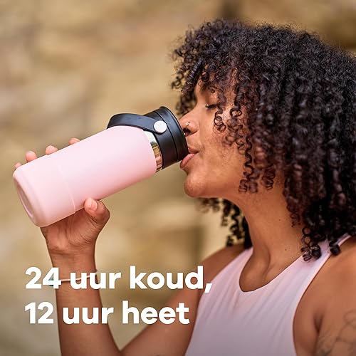 Miniatura 3 de Hydro Flask Botella de boca ancha con tapa flexible para sorber