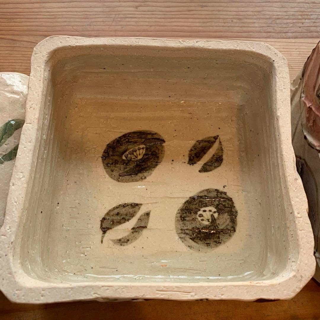 maduマディ陶器の重箱 madu マディ陶器の重箱＊未使用 Madu(マディ)の