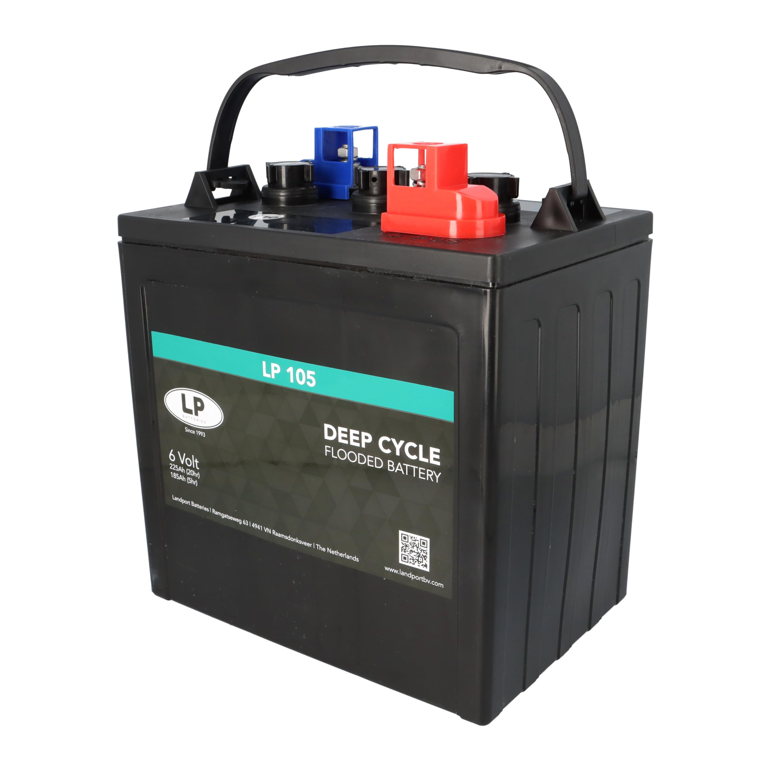 Set: 4× 6V 225Ah Deep-Cycle Traktionsbatterie – zyklenfest & robust – für Golf Carts, Reinigungsmaschinen & Hebebühnen – UTL – kompatibel Trojan T-105/T-105 Plus, Crown CR220HD, Q-Batteries 6DC-225