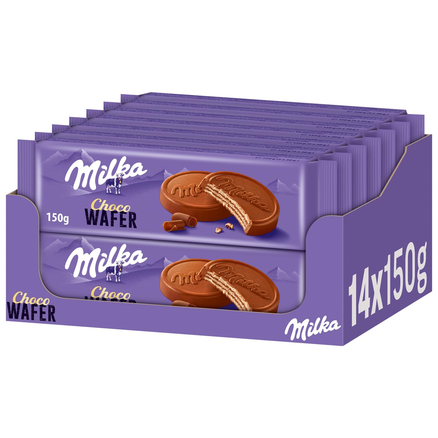Milka Choco Wafer, 150 g (14er-Pack)
