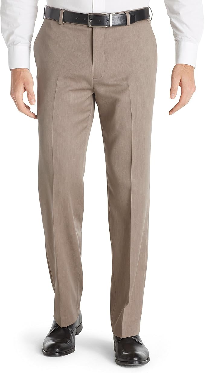 Van Heusen Pantalón de Viaje para Hombre con Parte Delantera Plana :  Amazon.com.mx: Ropa, Zapatos y Accesorios