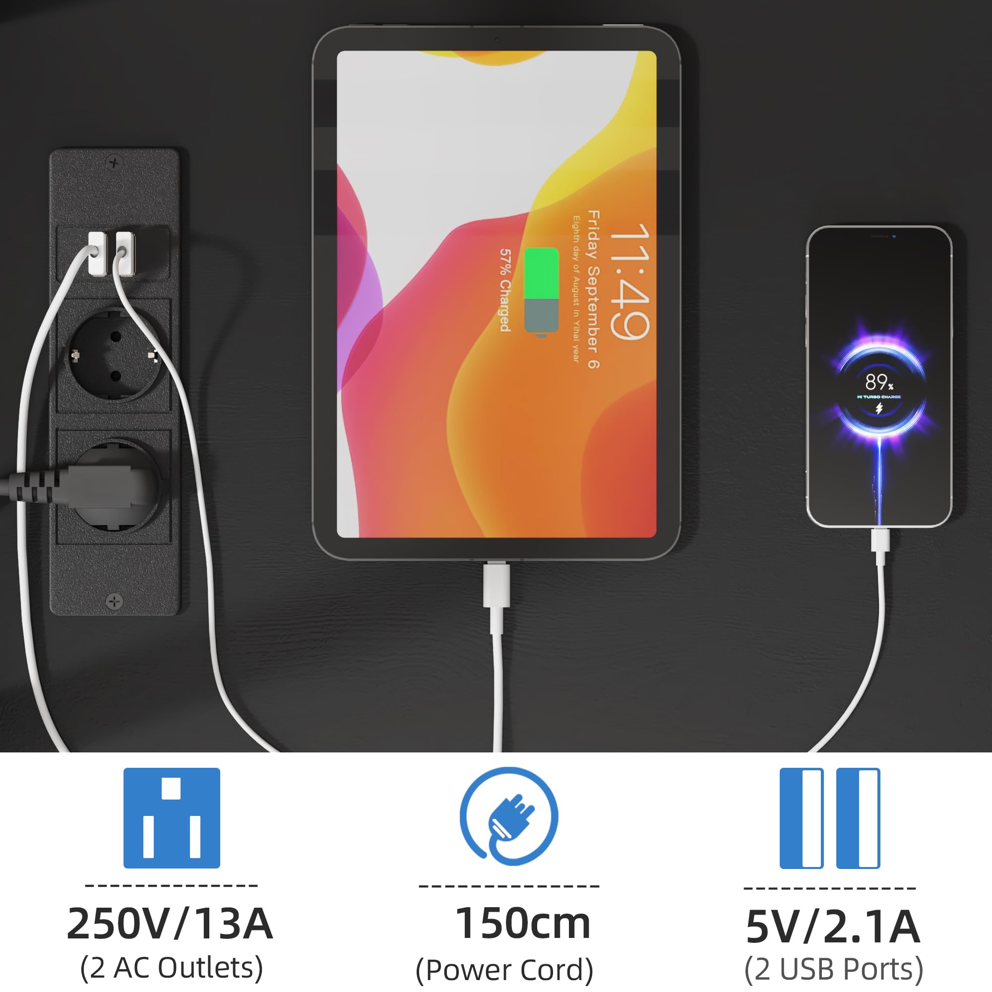 Barkan - tv-standaard verrijdbaar 29 - 70 - 74 cm - 178 cm verstelbare hoogte en kantelbaar - vlak - gebogen tv - multimedia-accessoires kopen? | Korting tot 13