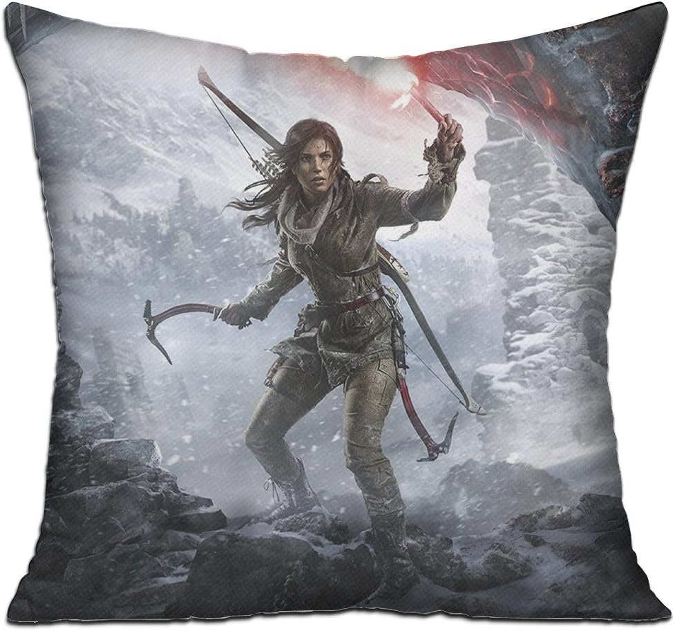 Susan H Tomb Raider Game Sofa Throw Pillows 1818 Contain Inner For Warm Cozy