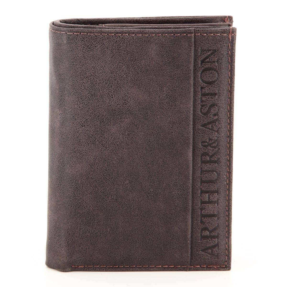 Arthur et Aston - Portefeuille homme en cuir (1438-800) taille 12 cm