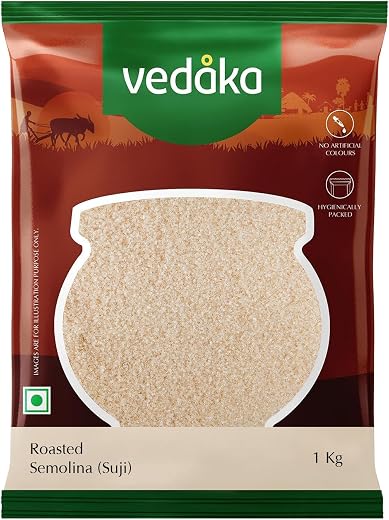 VEDAKA ROASTED SOOJI 1KG