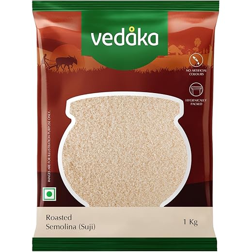VEDAKA ROASTED SOOJI 1KG