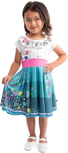 Little Adventures Miracle Princess Twirl - Vestido de princesa para niñas, lavable a máquina, para jugar y fiesta, sin purpurina