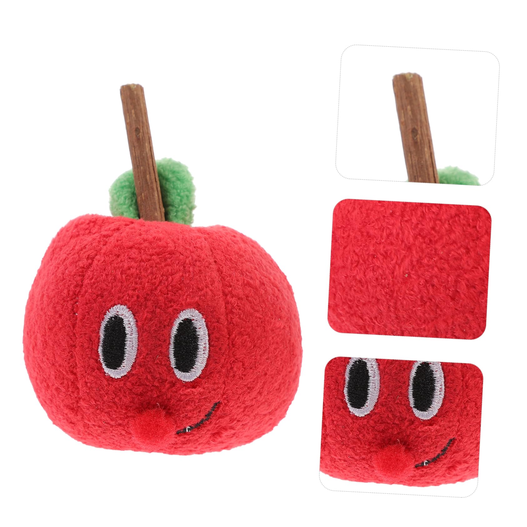 Jouet pour Chat Silvervine en Peluche, Fruit, Rouge, Chatons