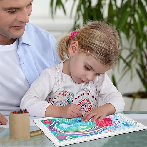 Miniatura 27 de elice - Almohadilla de luz recargable A4 con bolsa, soporte innovador y clip superior, tablero de trazado de luz brillante inalámbrico elice caja