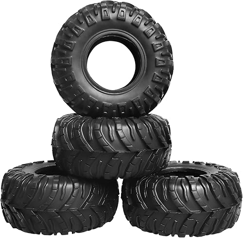 2.2 RC Crawler Neumáticos 110 RC Crawler Neumáticos con insertos de espuma OD 5.04 pulgadas5.039 in para Axial Wraith Wrangler Wraith Spawn 110 Rock