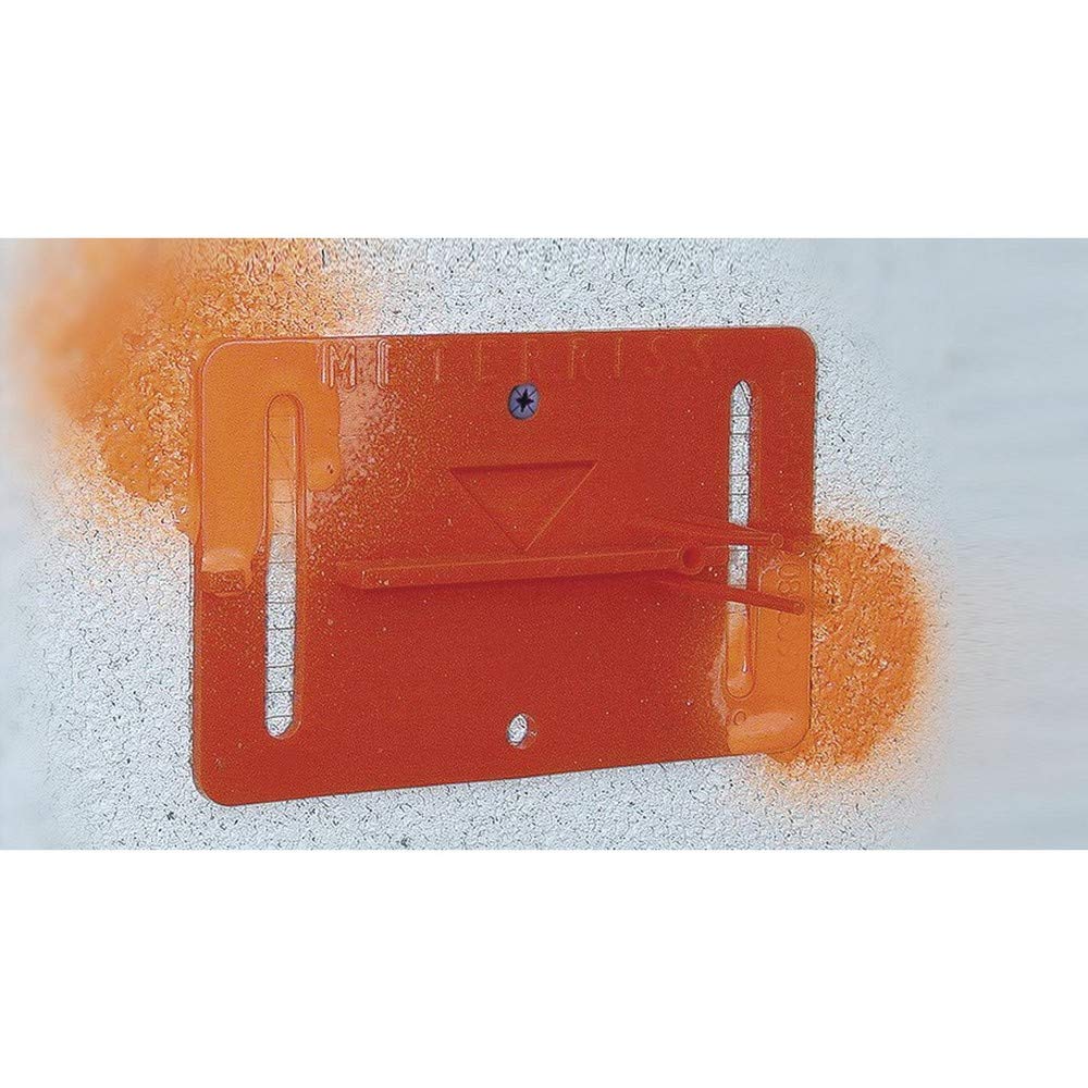 Secotec 67Rs21-Rot Meterriss-Plakette Selbstklebend Mit Pinsel Farbe, Rot