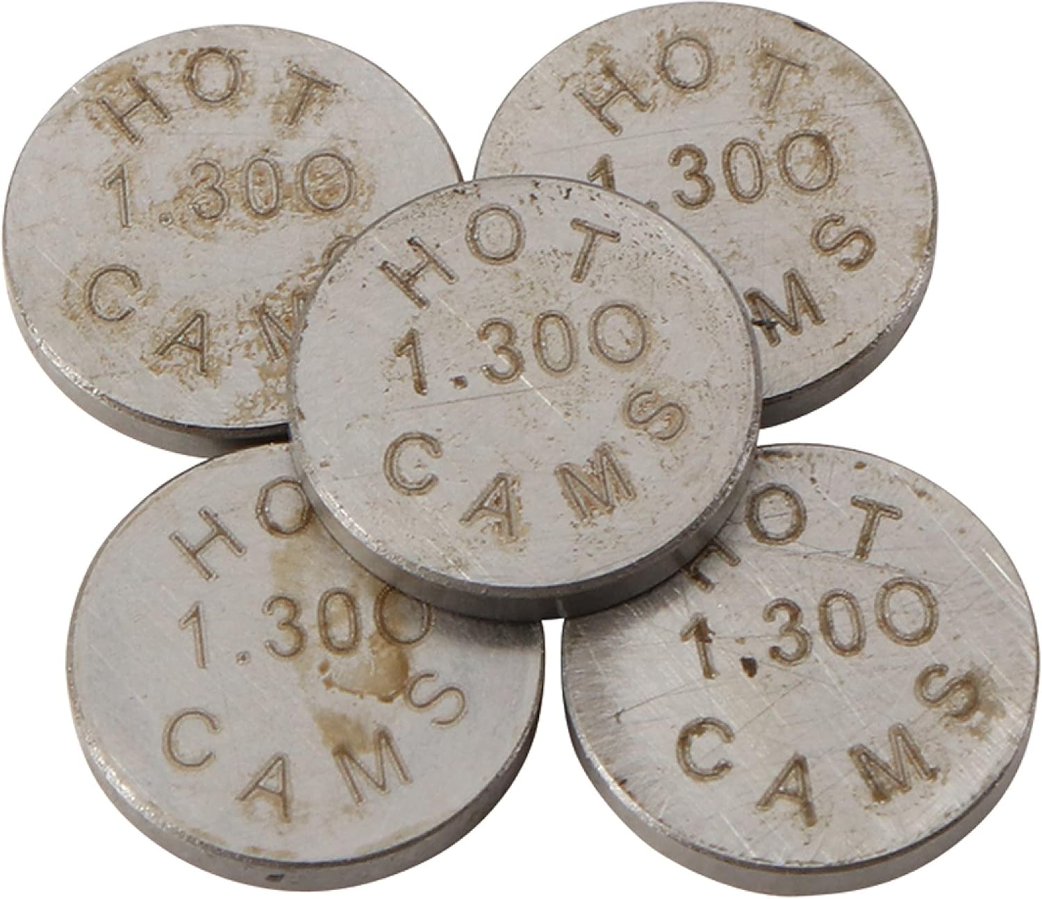 Hot Cams 5PK948130 5 Pack 9.48Mm X 1.30Mm Valve Shim Kits for Arctic Cat 5Pk948130