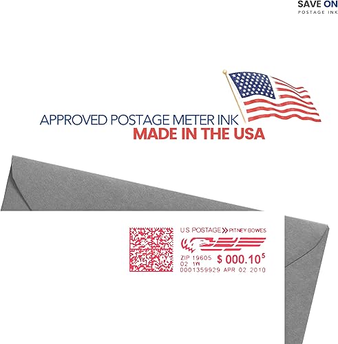 Miniatura 6 de Cartucho de tinta compatible con ISINK34 Quadient Neopost para máquinas de correo IM 3, IM4, IS3 y 4 Series - Fabricado con nuevos componentes