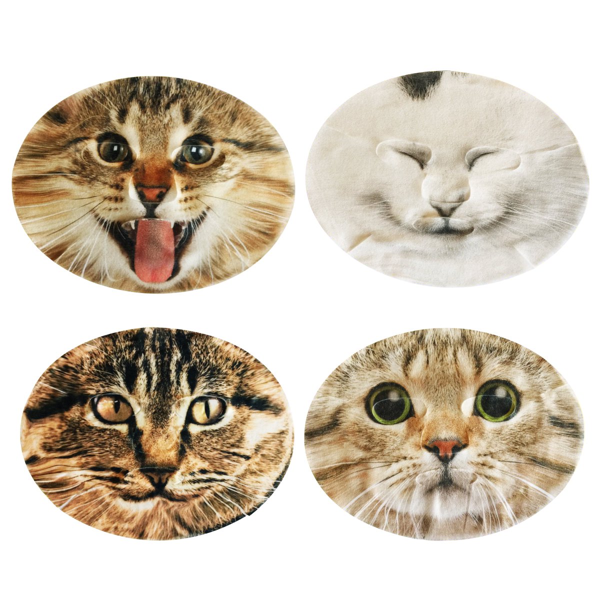 Amazon.co.jp: なりきりフェイスパック 猫 (1シート(20mL)) : ビューティー