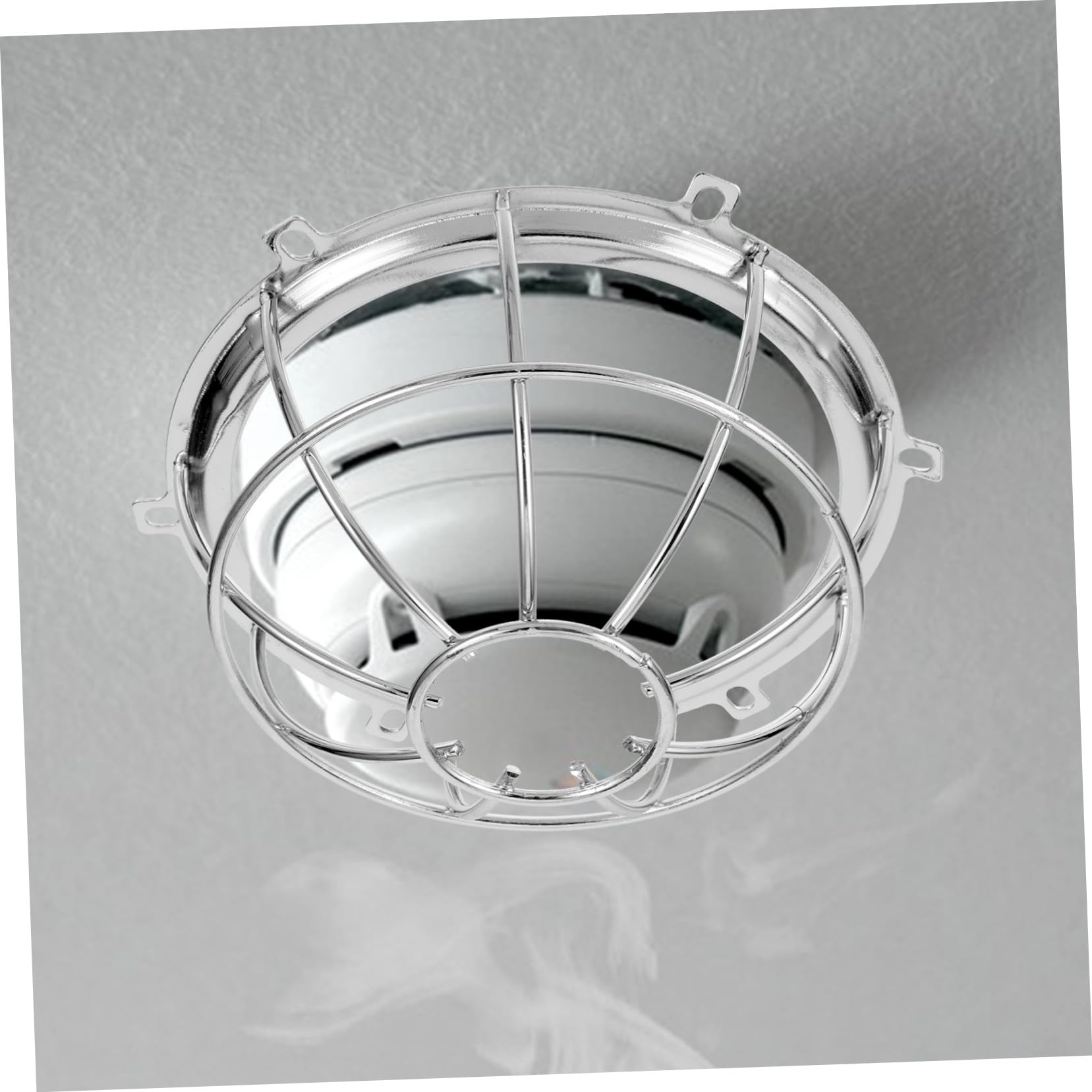 7 Piezas Protector Metálico para Detector de Incendios Jaula Resistente para Sistema de Supresión Compatible con Sensores Humo Domésticos y Comerciales