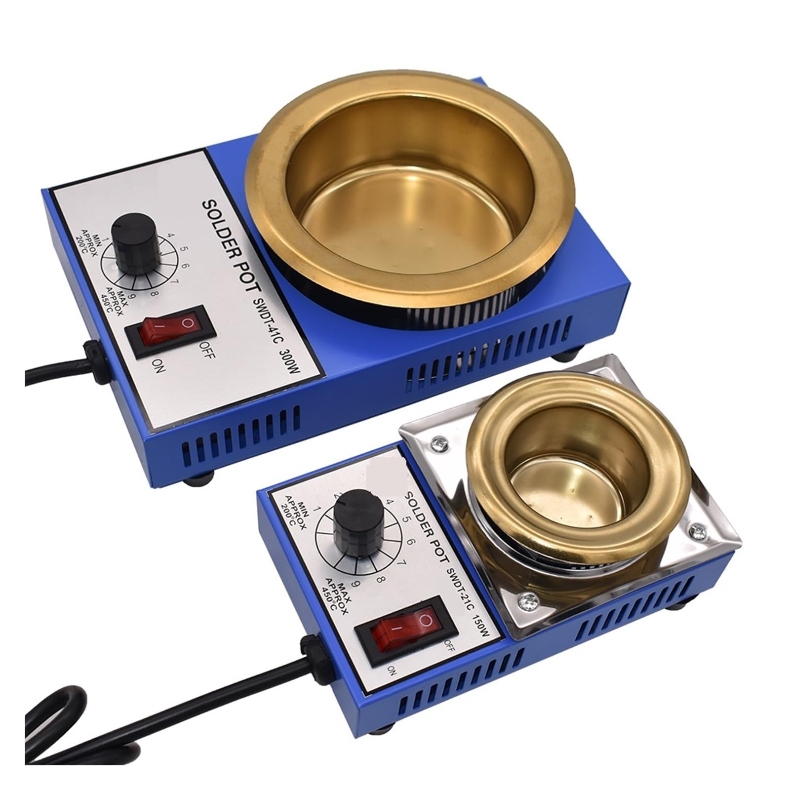 150W tygiel lutowniczy wanna do lutowania 50mm SWDT- 21C tygiel lutowniczy 450 stopni Max lutownica wanna do rozlutowywania 9 sztuk/partia