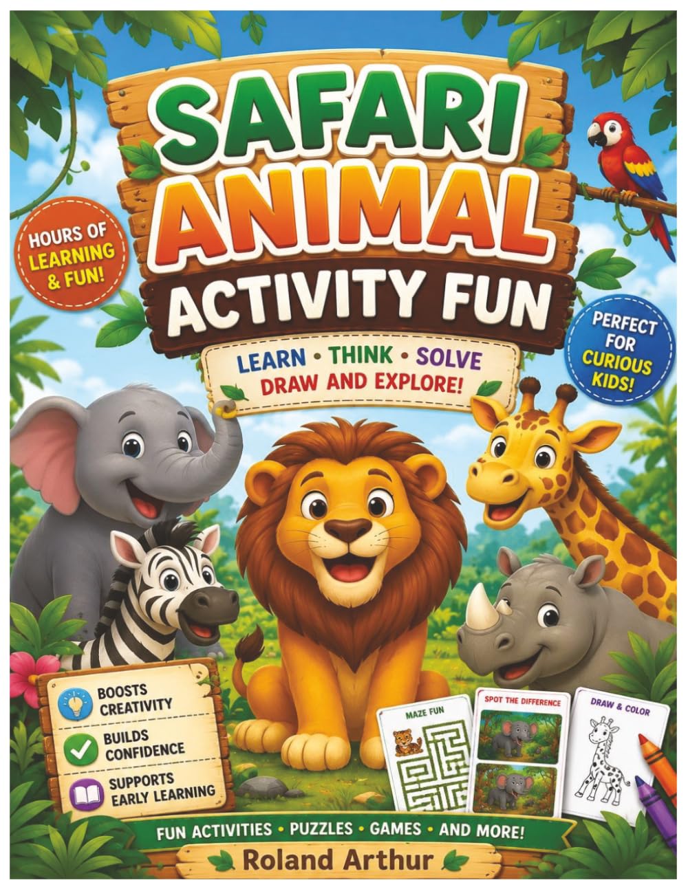 Safari Animal Activity Fun