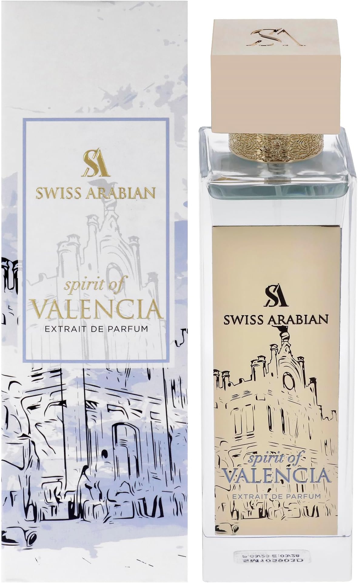 Spirit Of Valencia Unisex Long Lasting Perfume - 100ML