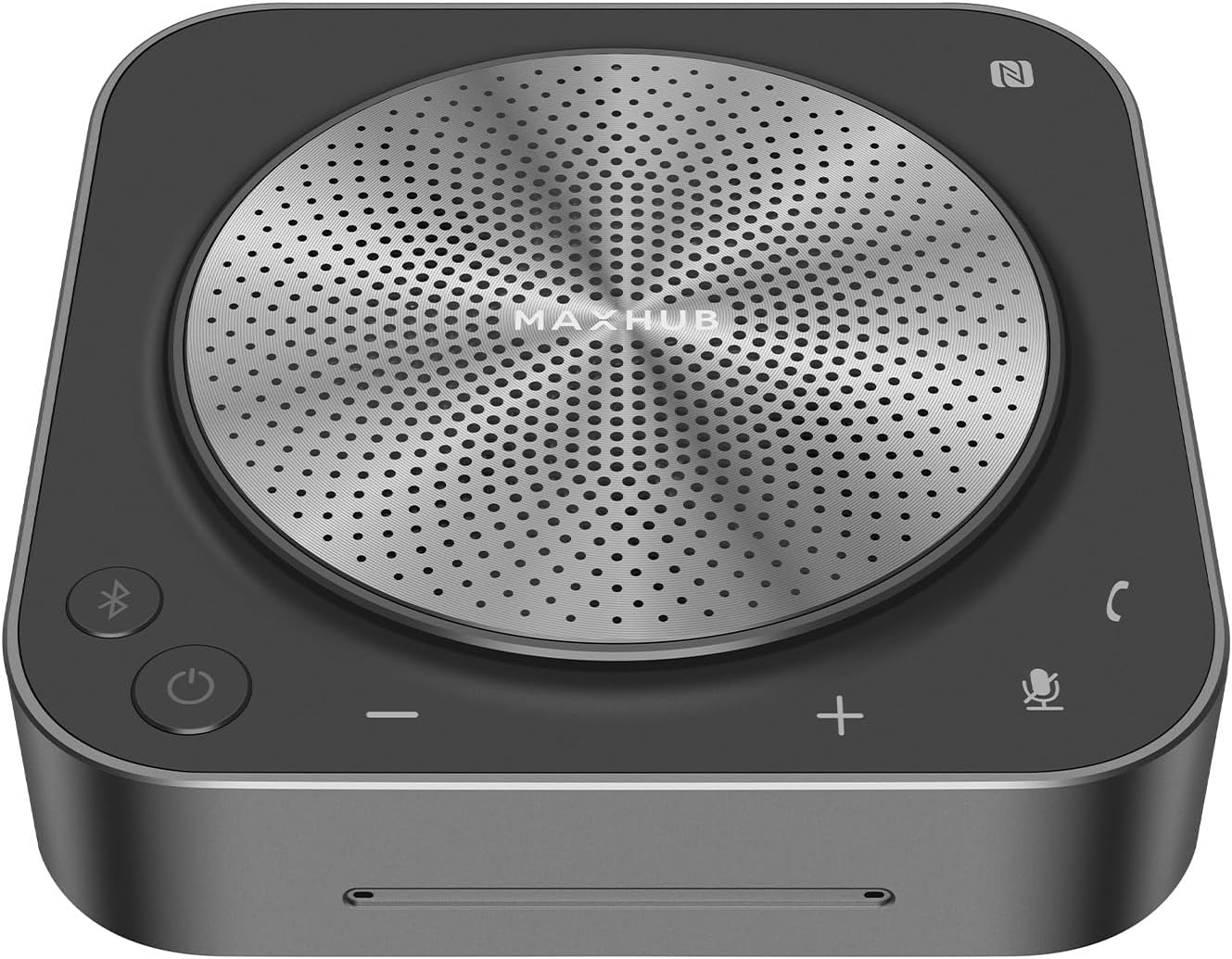 Enther&MAXHUB BM35 Conference Speakerphone with 8 Mic,360°Enhanced Voice Pick up,Noice Reduction,Bluetooth Speaker and Microphone for 10 People Meeting,Zoom Certified,Compatible with Leading Software