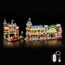 LED Lighting Compatible with LEGO 43302 Disney Main Street, U.S.A.- JUST Lights,Light Kit Compatible with LEGO 43302,NOT Included The Model