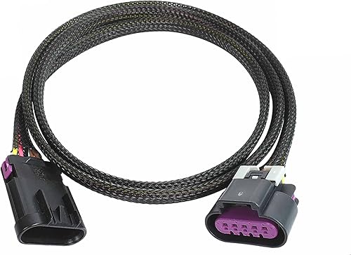 ICT Billet Arnés de extensión de cable de 48 pulgadas LS Gen 4 MAF Flujo de aire de admisión de aire IAT Sensor de tubo de camión Cableado estilo disponible en Yaxa Peru
