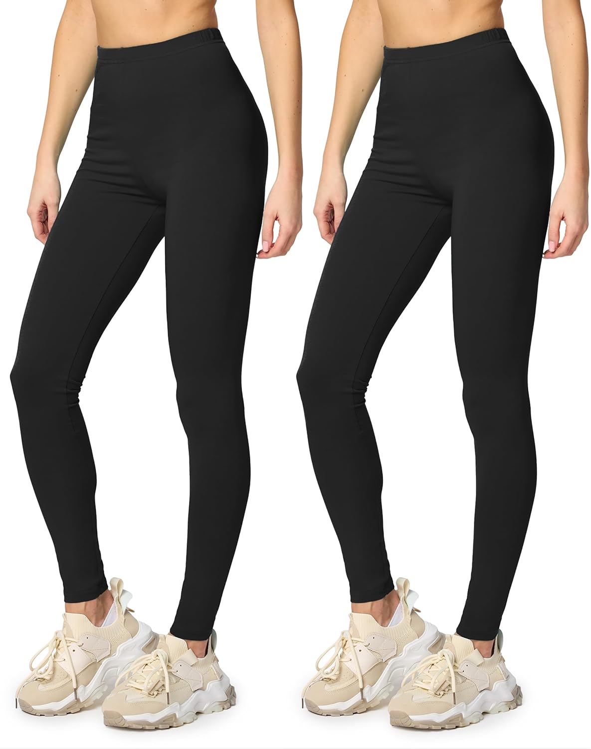 Merry Style Leggings Lunghi Pantaloni Donna