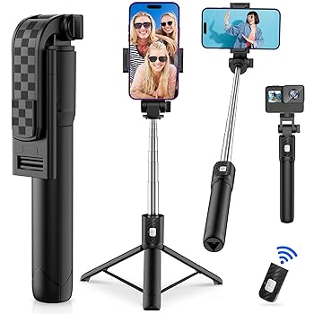 Amazon | 自撮り棒 新開発ミニ 軽量型 Bluetooth セルカ棒 三脚