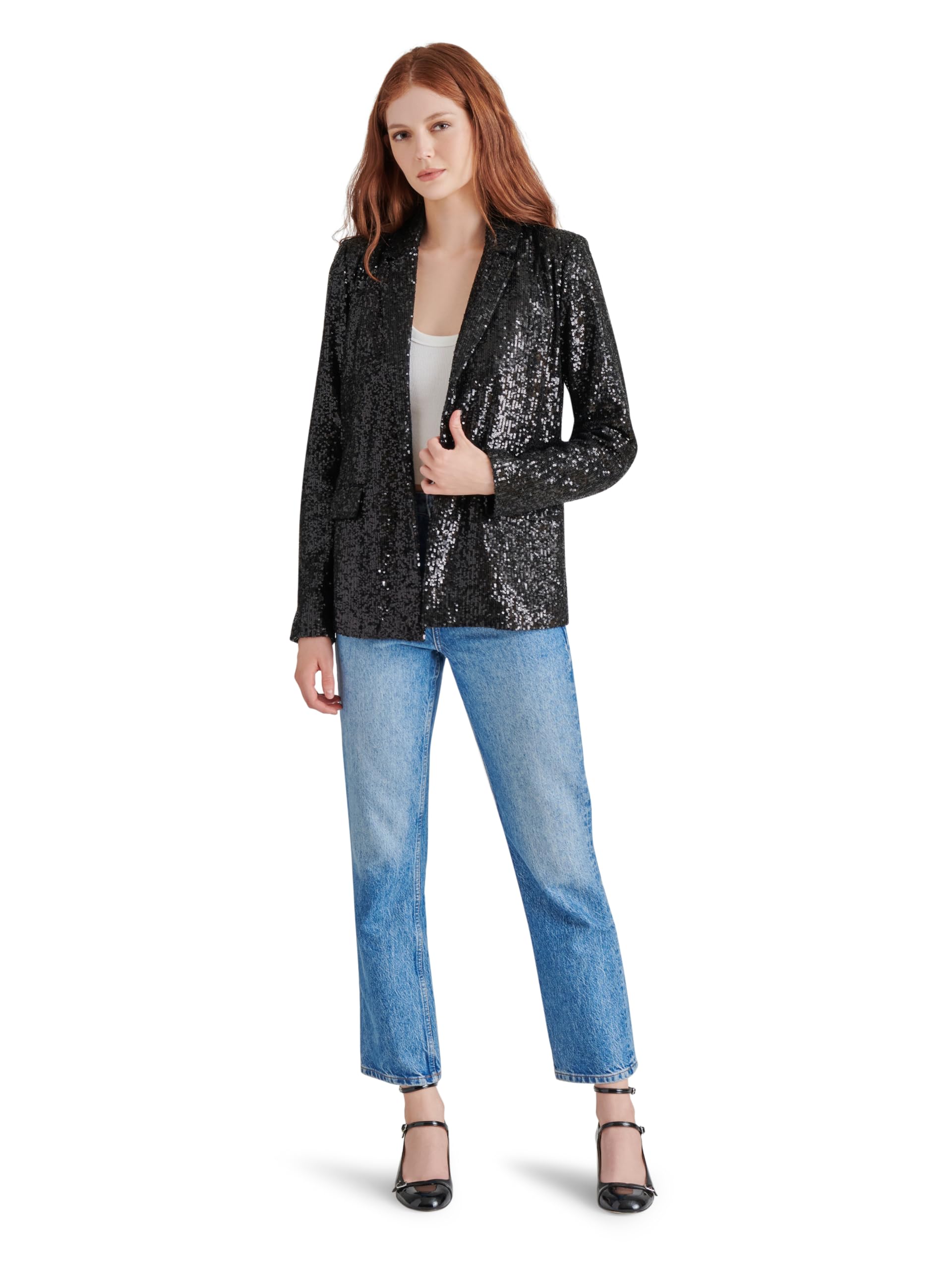 Steve Madden Womens Payton Blazer