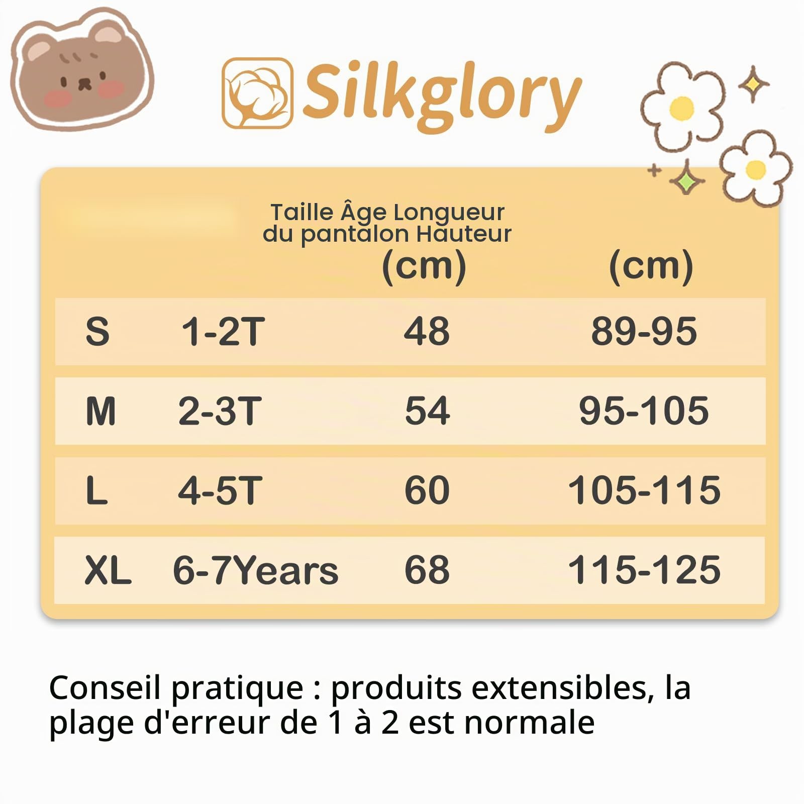 Collants Filles,2Pièces Collants Bébé Avec Jolie Décoration de Tournesol,Leggings Bas Sans Couture Collants Nouveau-né Gris/Gingembre/Rose/Blanc,2-9 Ans
