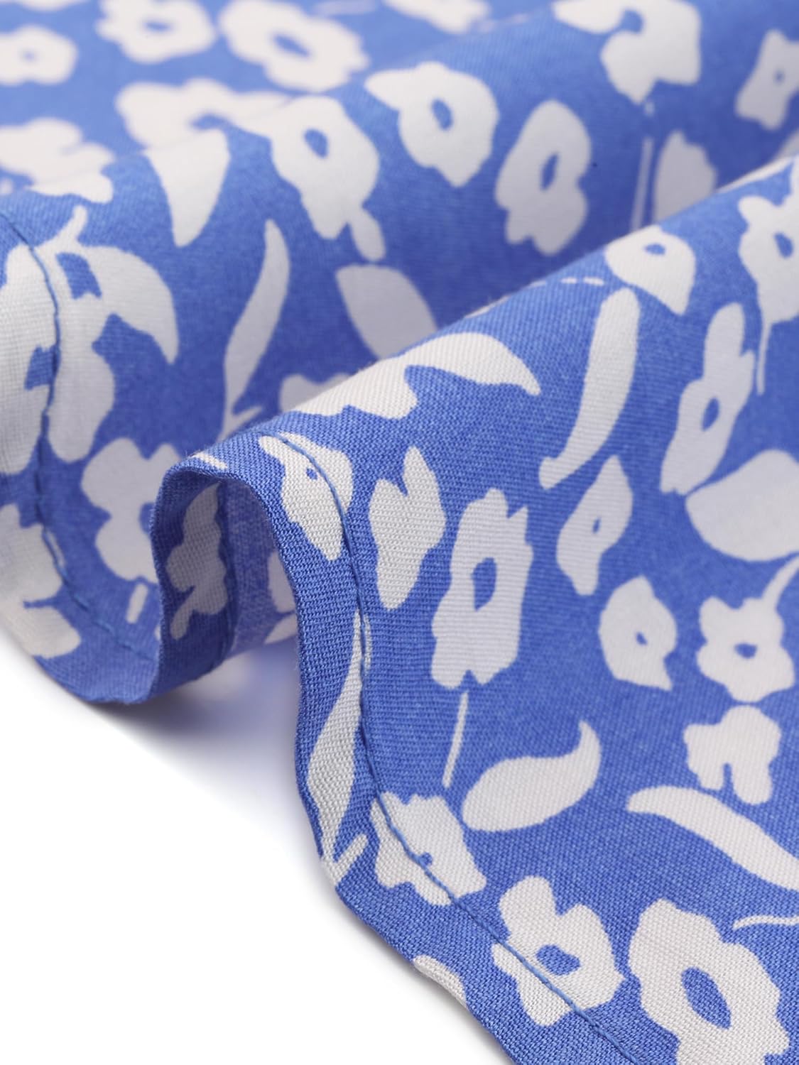 Agnes Orinda Plus Size Dress for Women Square Neck Sleeveless Floral Flowy Stretchy Waist Midi Summer Dresses - Image 5