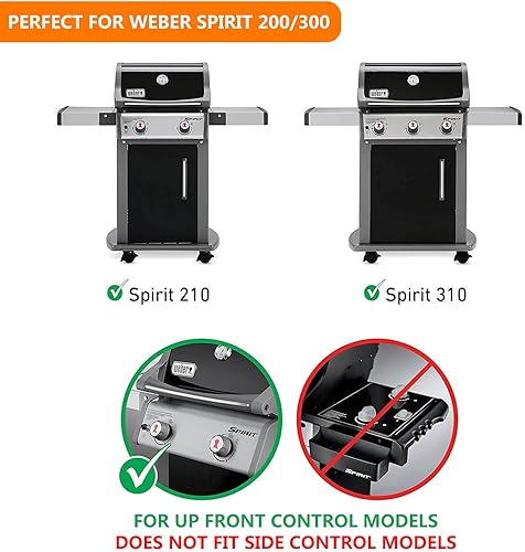 Miniatura 2 de Grisun 7642 Encendedor de parrilla para modelos Weber Spirit 310 y Spirit 210 de parrilla de gas con controles delanteros (modelos años 2013 y
