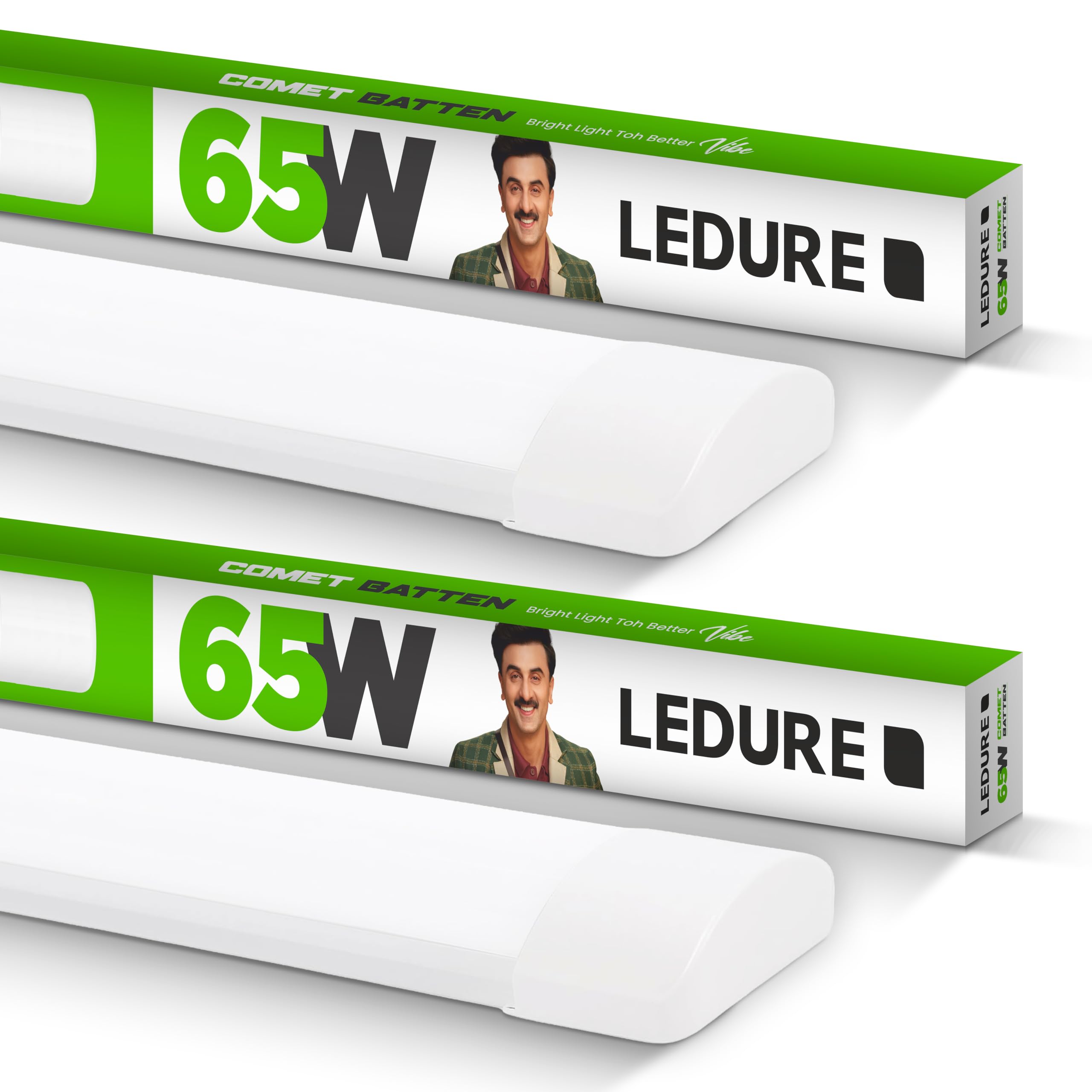 LEDURE Comet 100W LED Batten - Bright Home & Office Light -10