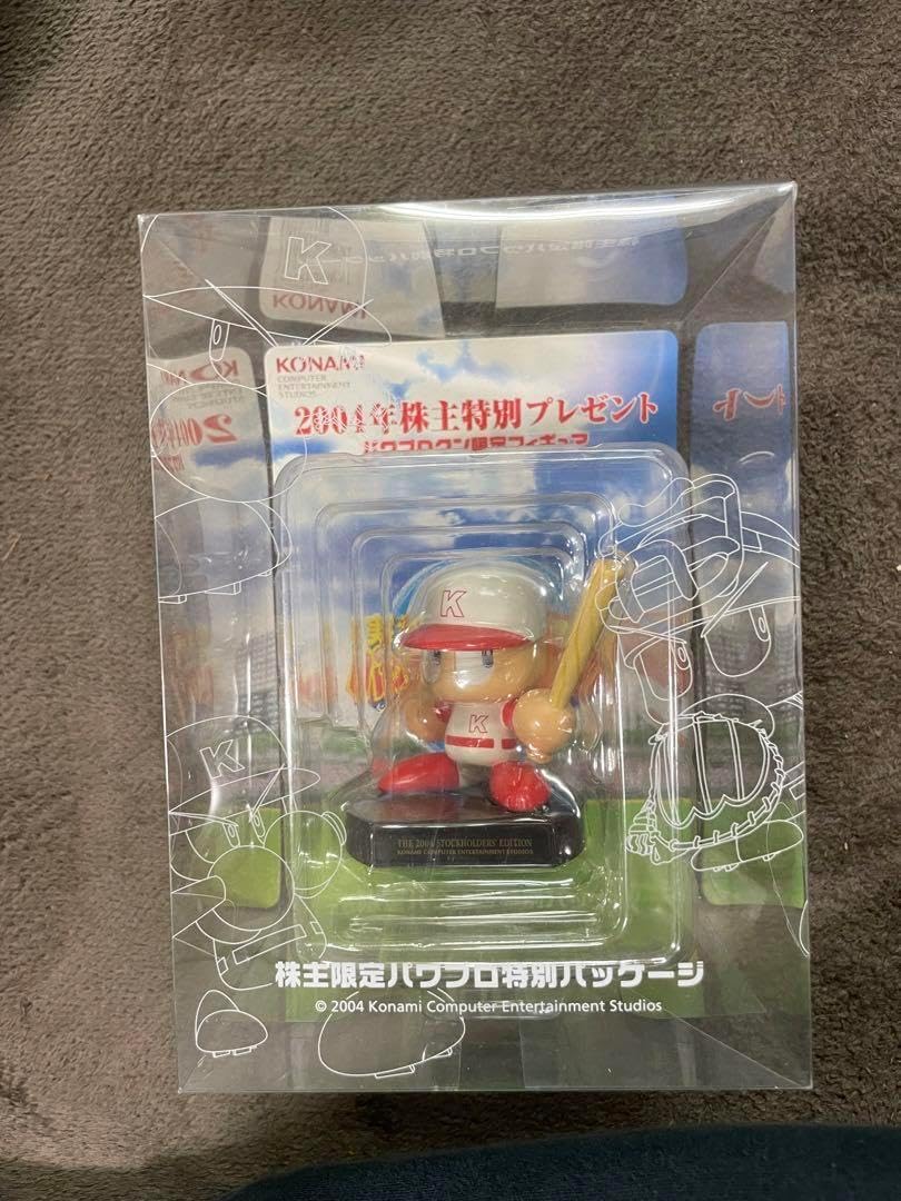KONAMI パワプロくん 2004年特別プレゼント 株主優待 フィギュア KONAMI 2004年株主特別プレゼント パワプロクン限定フィギュア - メルカリ