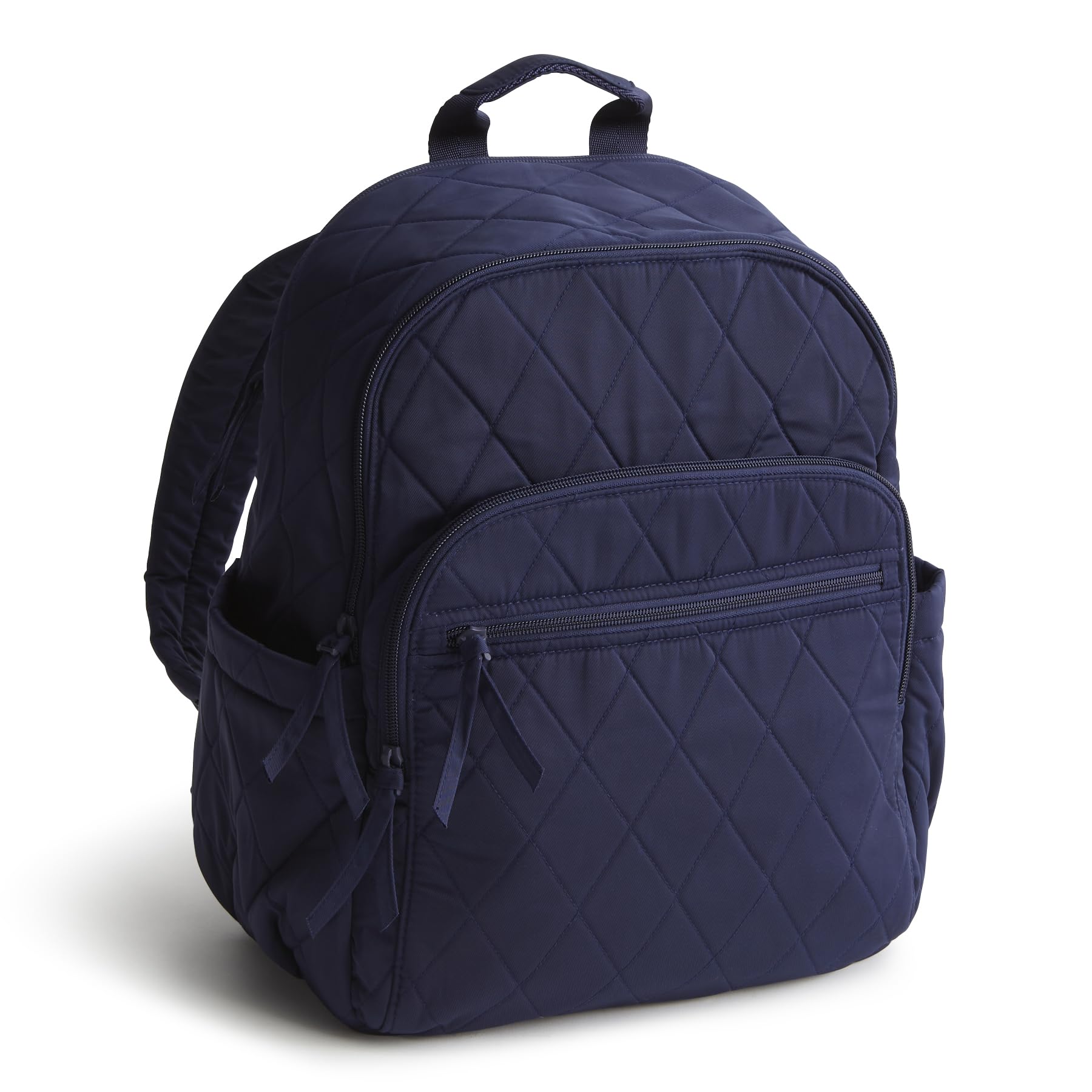Vera Bradley Women's Polyester Twill Bancroft Backpack Bookbag, Peacoat, One Size