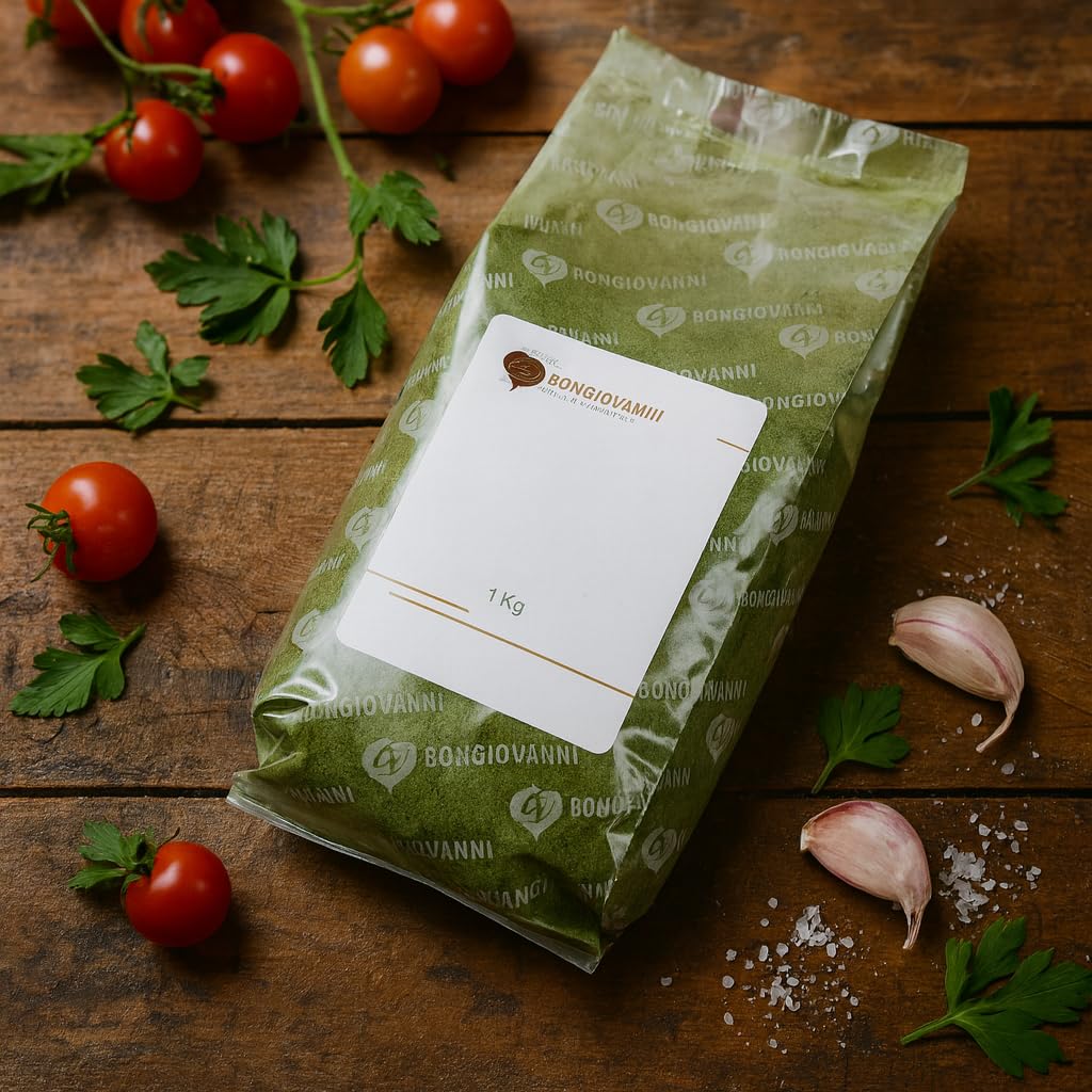 BONGIOVANNI FARINE E BONTA' NATURALI Prezzemolo disidratato in polvere - 1 kg
