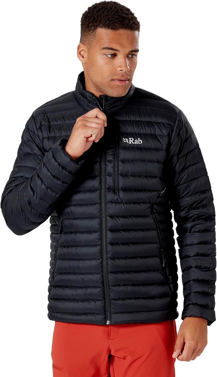 Rab Men's Microlight Jacket - 700-Fill Down Hooded Puffer Coat for Hiking, Climbing, & Skiing - Image 2