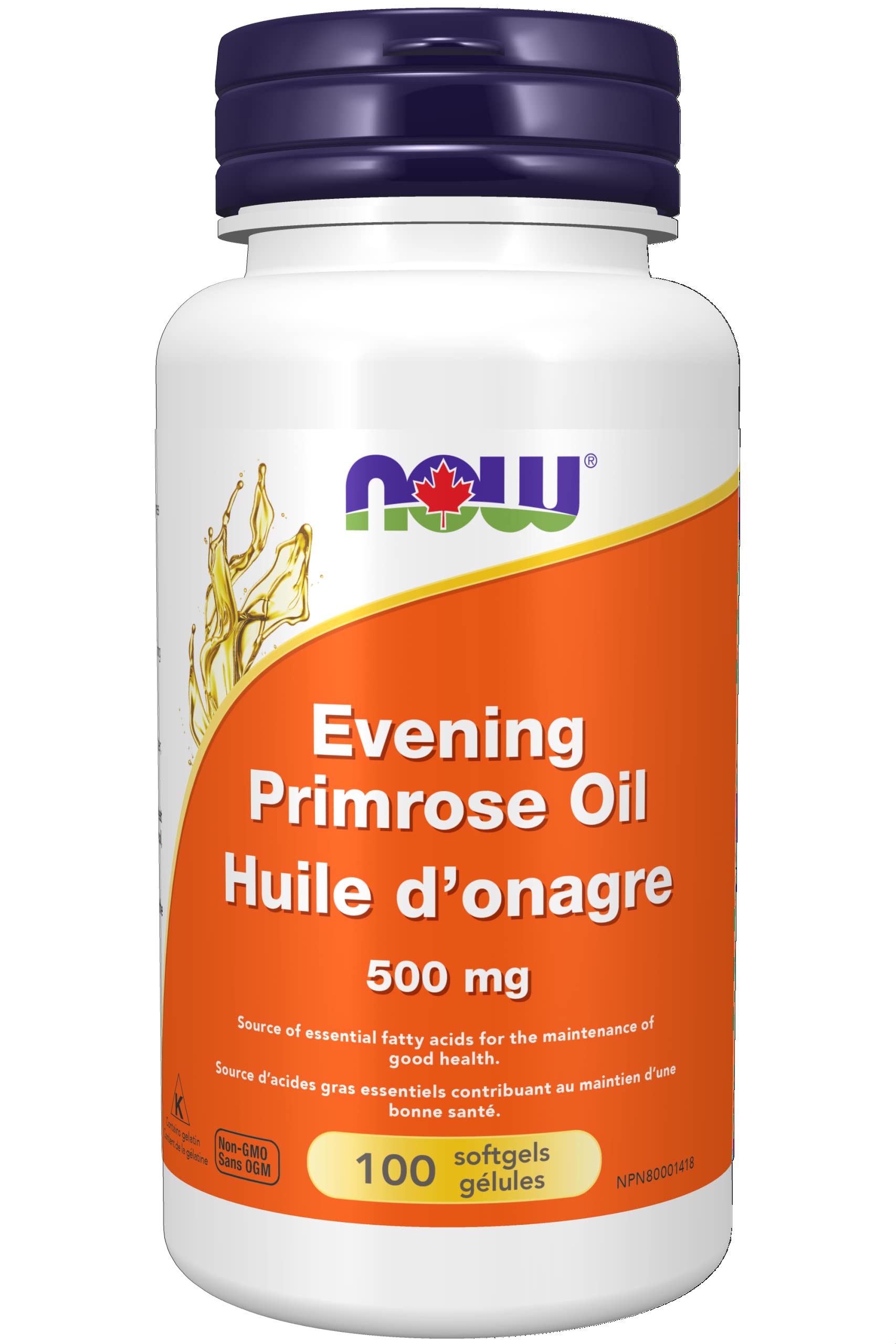 Now Foods Evening Primrose Oil 500mg (45mg GLA) 100gel-image-19