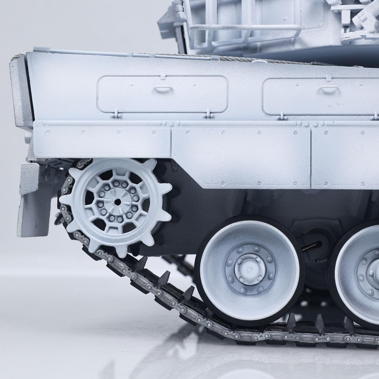 TOUCAN RC HOBBY 1/16 Metal RC Tank 3889 German Leopard A6 Turret Electric Periscope 360 Rotation Barrel Recoil Elevation Battery RTR