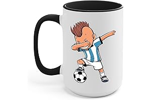 The Next Funny Dabbing Soccer Argentina Jersey Mug: Dab Ball For Dab Kids