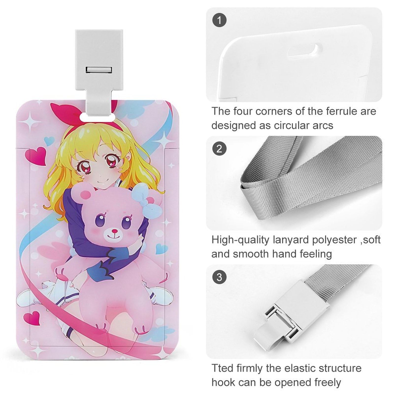 Amazon.co.jp: アイカツ アイドルカツドウ IDカードホルダー 縦