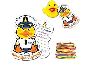 ConQuackulations 35 Pack Duck Cruise Tags