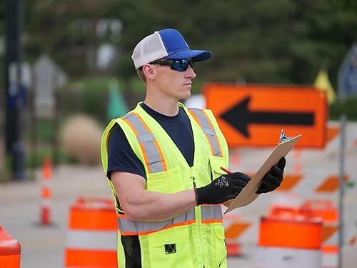 Miniatura 8 de Bullhead Safety Eyewear BH2121AF - lentes de sol antiempañamiento, TPR para la nariz, extremos de TPR, Paquete de 1