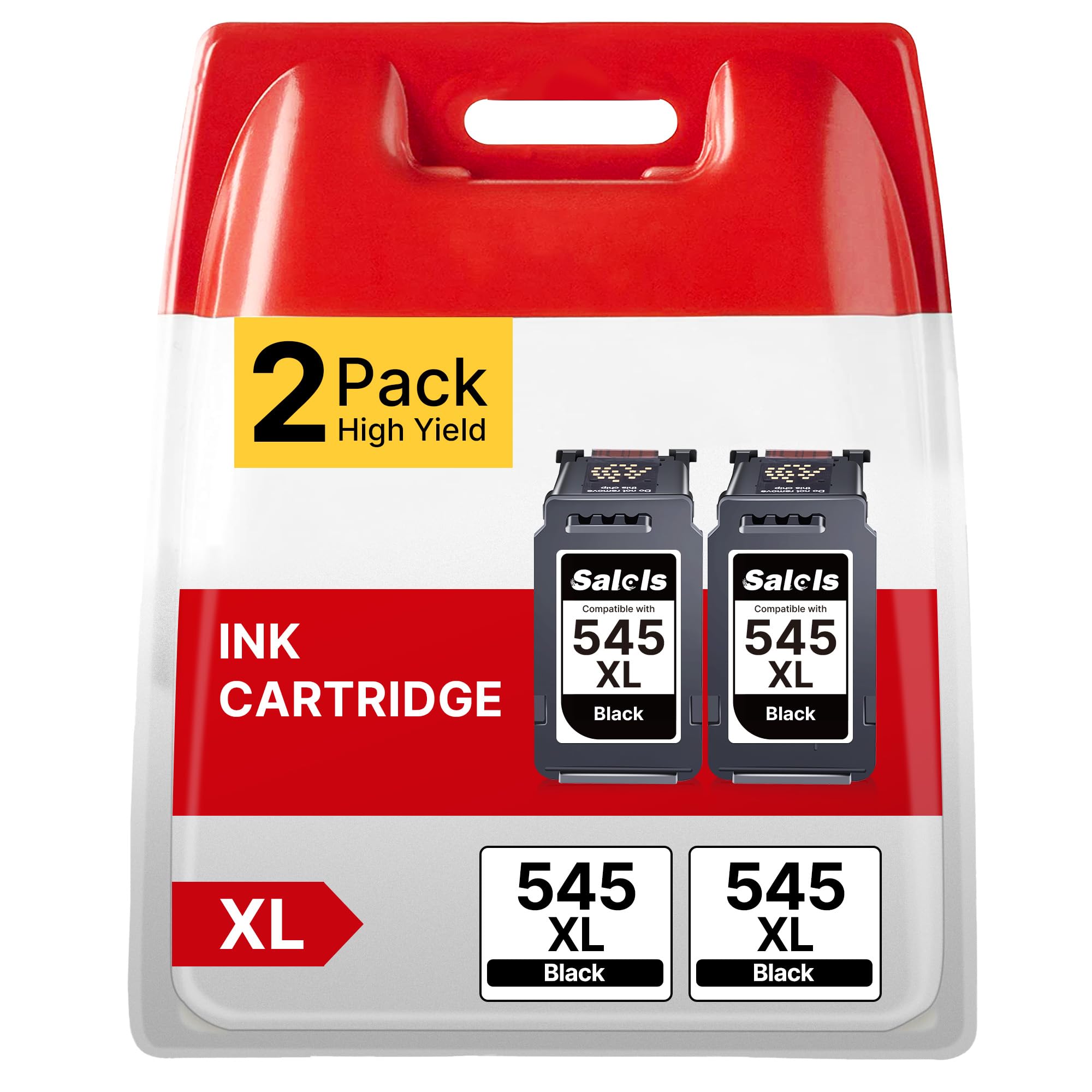 545XL Ink Cartridges Black Replacement for Canon 545 Black Ink Cartridges XL PG545XL PG-545XL PG545 PG-545 XL for Canon Pixma TS3150 MG3050 TR4550 TS3350 MG2950 TR4551 TS3355 Packing May Vary