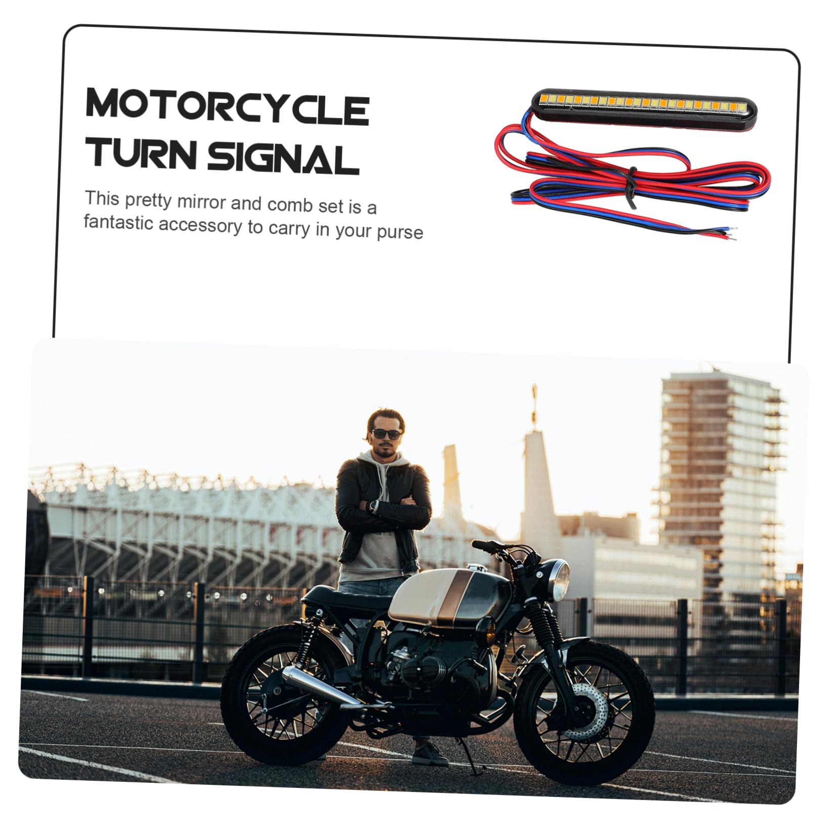 Led Światła Sygnałowe Do Motocykli Led Wodoodporne Łatwy Montaż Wyjątkowo Jasne Uniwersalne Zastosowanie Dla Wszystkich Modeli Motocykli