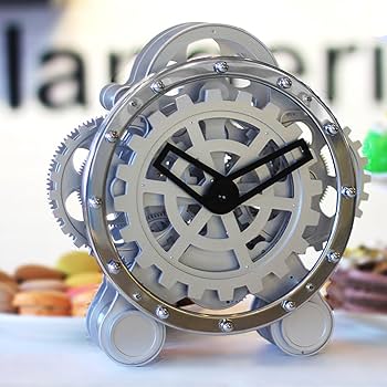 Amazon.co.jp: LOCADENCE 歯車時計、ダブルフットスタンド工業用装飾